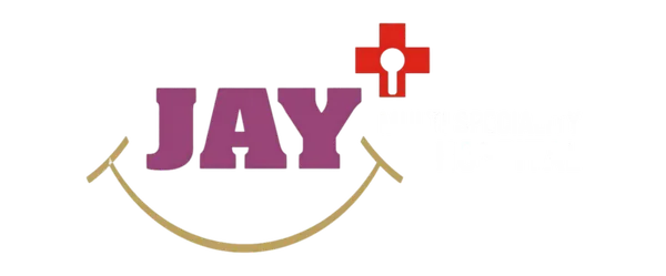 Jay Multispeciality Hospital logo, a Jadooger client