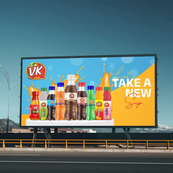 UK Drinks — Billboard — Banner Design by Jadooger