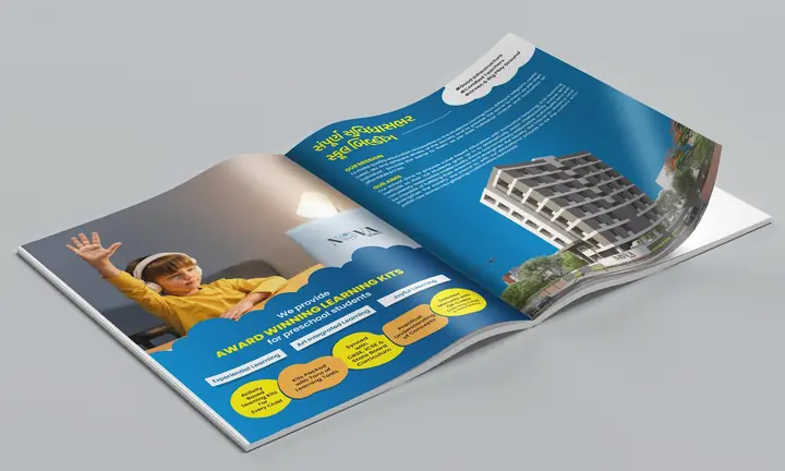 Magazine Spread — Brochure Design by Jadooger