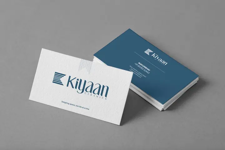 Kiyaan — Visiting Card — Company Branding by Jadooger