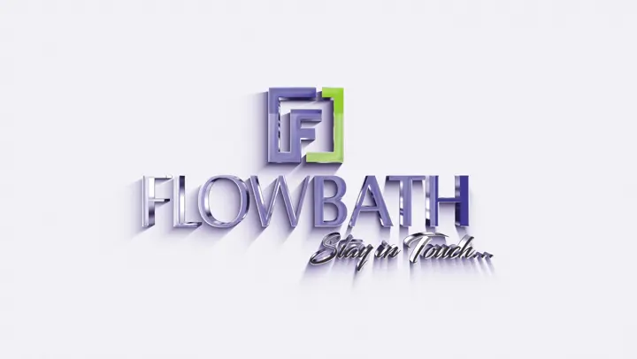 Flowbath — Logo Reveal — Animation by Jadooger