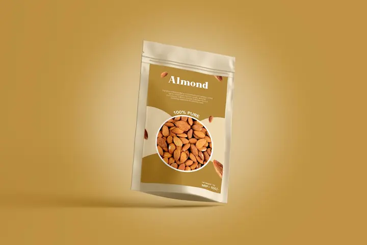Dry Fruit — Pouch — Packaging Design by Jadooger