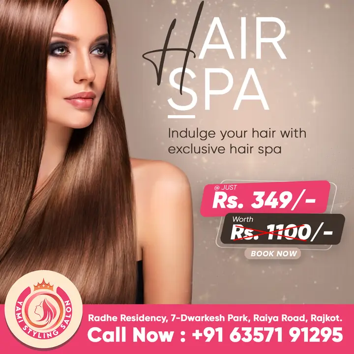 Hair Spa Offer — Social Media by Jadooger