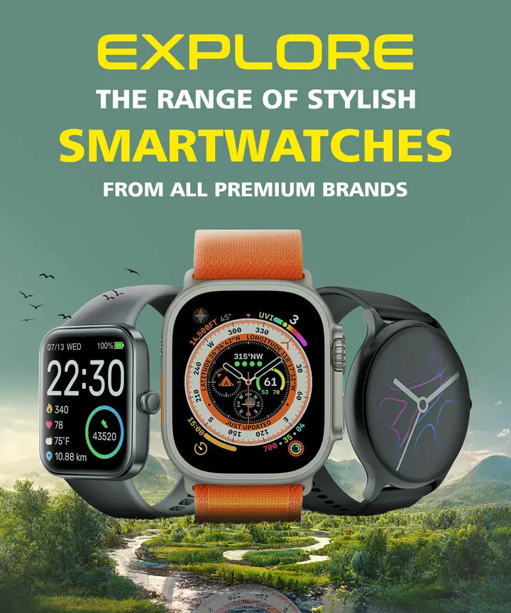 Smartwatch Range — Social Media by Jadooger